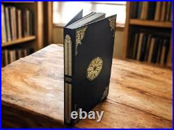 CODEX GIGAS Devil's Bible Reproduction Deluxe Leatherback with Express FEDEX