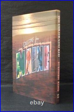COLORADO KID Stephen King 3 BOOK SIGNED LTD MATCHING # SLIPCASED 1st ED SET