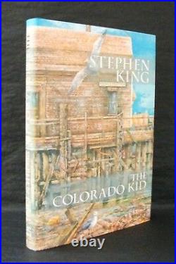 COLORADO KID Stephen King 3 BOOK SIGNED LTD MATCHING # SLIPCASED 1st ED SET