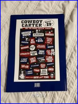 COWBOY CARTER Art Book NEW Limited Edition Beyonce Act ii