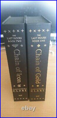 Cassandra Clare Chain of Gold / Iron Exclusive FAIRYLOOT SIGNED Editions NEW