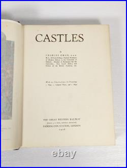 Castles 1926 limited edition hardcover & original Great Western Railway Map