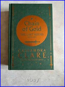 Chain of Gold Cassandra Clare Exclusive Signed Stamp Illumicrate Edition