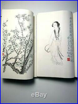 Chinese China Album 80 Woodblock Book Qi Baishi 1955 Rongbaozhai Beijing