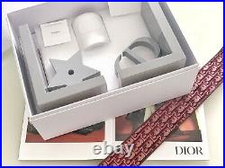 Christian Dior Silver Book End With Rose Candle 250g Gift Set Limited Edition