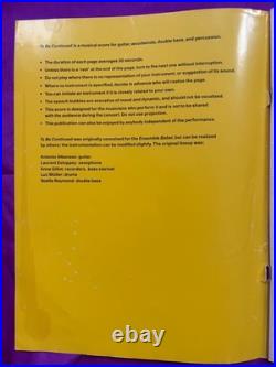 Christian Marclay To Be Continued Limited Edition Artist Book /Graphic Score