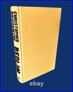 Christopher Brookmyre Bedlam First Edition Signed, Limited Edition, 2013