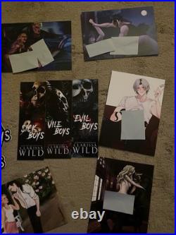 Clarissa Wild Signing Exclusives Sick Boys, Vile Boys, Evil Boys