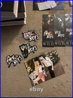 Clarissa Wild Signing Exclusives Sick Boys, Vile Boys, Evil Boys