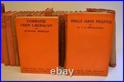 Collection 28 Copies of Left Book Club 1936-1947 1st Edition Socialist History