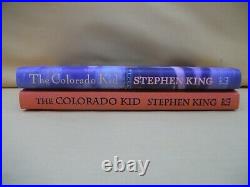 Colorado Kid by Stephen King UK Limited Signed 1st Edition Hardcover Ed Miller