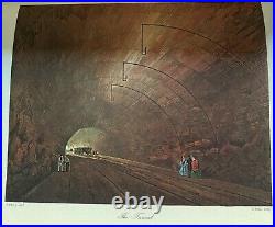Coloured Views On The Liverpool And Manchester Railway T T Bury De Luxe Ltd Ed