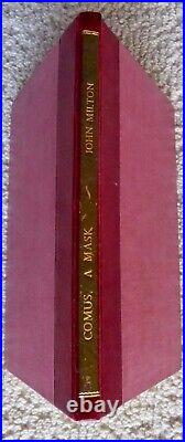Comus by John Milton, Essex House Press, 1901. Ltd. Edition printed on vellum