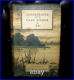 Confessions of a Carp Fisher by BB (Denys Watkins-Pitchford) Hdback 1st ed Confessions of a Carp Fisher by BB (Denys Watkins-Pitchford) Hdback 1st ed