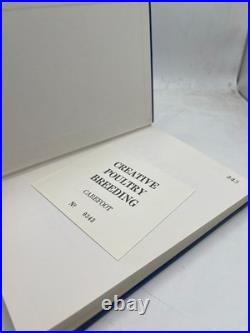 Creative Poultry Breeding Carefoot Limited Edition No. 343 Farming Book