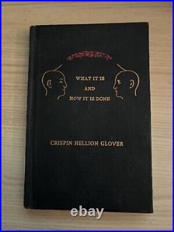 Crispin Hellion Glover What It Is, And How It Is Done Signed 1st Ed 1995 RARE