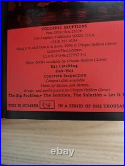 Crispin Hellion Glover What It Is, And How It Is Done Signed 1st Ed 1995 RARE