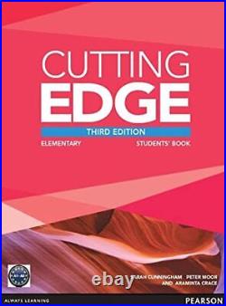 Cutting Edge 3rd Edition Elementary Students' Book and DVD. By Crace, Araminta