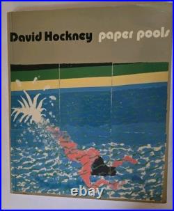 DAVID HOCKNEY PAPER POOLS (PAINTERS AND SCULPTORS) By Nikos Stangos Paper