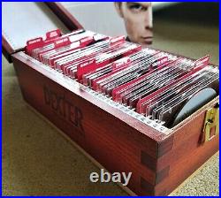 DEXTER The Complete Series Limited Edition DVD Gift Set Blood Slide Box & Book