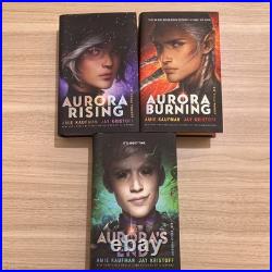 DOUBLE-SIGNED Aurora Cycle #80 Set Sprayed Edges Exclusive Endpapers