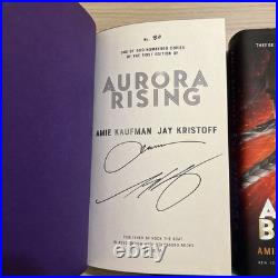 DOUBLE-SIGNED Aurora Cycle #80 Set Sprayed Edges Exclusive Endpapers
