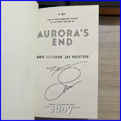 DOUBLE-SIGNED Aurora Cycle #80 Set Sprayed Edges Exclusive Endpapers
