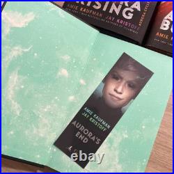 DOUBLE-SIGNED Aurora Cycle #80 Set Sprayed Edges Exclusive Endpapers