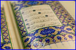 Dated 1480 Facsimile of Handwritten Arabic Islamic Manuscript Quran Koran Book