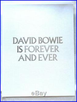 David Bowie IS V&A White Silver Ltd Edition Final 1000 Book New York