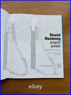 David Hockney Paper Pools 1980 SIGNED Limited Edition Book #/1000