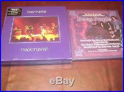 Deep Purple Box Sets Made In Japan 9 Lp Box & 60 Page Book + Concerto Box 12 Lp