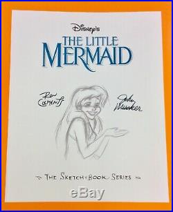 Disney's The Little MermaidThe Sketch Book Series Limited Edition with COA #370