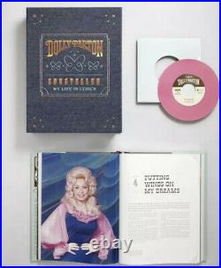 Dolly Parton SIGNED Limited Edition Songteller Hardcover Book + 7 Record New