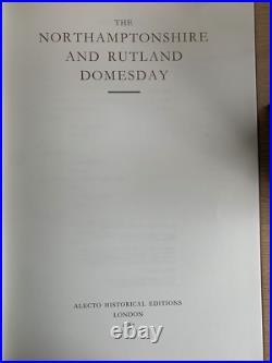 Domesday Book. Lancashire Maps 3 Vols Slip Case Limited Edition # 45