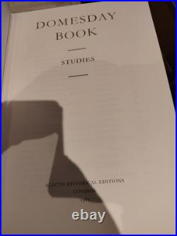 Domesday Book Studies Somerset Alecto Historical Editions 1987 Slipcase Set