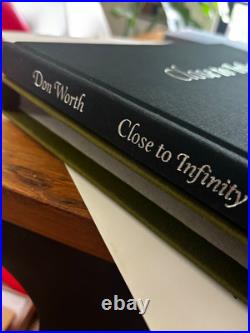 Don Worth Close to Infinity Signed Limited Edition Hardcover Photo Book 1969