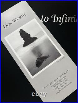Don Worth Close to Infinity Signed Limited Edition Hardcover Photo Book 1969