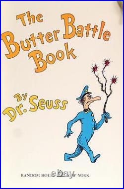 Dr Seuss Signed Limited Edition 1984 The Butter Battle Book Cold War Allegory HC
