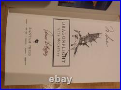 Dragonflight SIGNED by Anne McCaffrey Limited Special Edition # 905