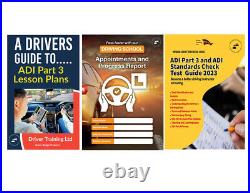 Driving instructor books complete set for driving schools & driving instructors