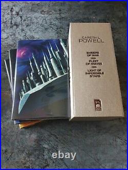 EMBERS OF WAR Gareth L. Powell Anderida Books Deluxe Lettered Edition