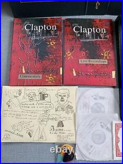 ERIC CLAPTON 24 TWENTY FOUR NIGHTS GENESIS PUBLICATIONS Rare SIGNED BOOK