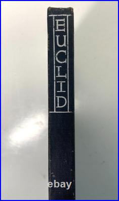 EUCLID, Book I (1944) Bruce Rogers Signed Limited Edition (1/500) FINE PRESS