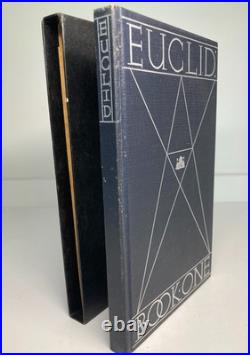 EUCLID, Book I (1944) Bruce Rogers Signed Limited Edition (1/500) FINE PRESS