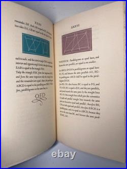 EUCLID, Book I (1944) Bruce Rogers Signed Limited Edition (1/500) FINE PRESS