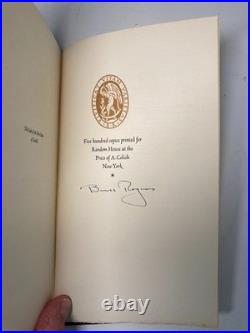 EUCLID, Book I (1944) Bruce Rogers Signed Limited Edition (1/500) FINE PRESS