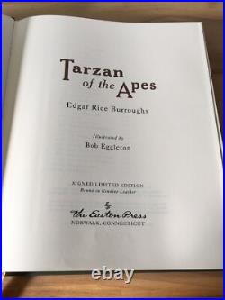 Easton Press Book Tarzan Of The Apes Signed Limited Edition illustrated