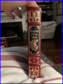 Easton Press ENGLISH FAIRY TALES Collectors Edition LEATHER BOUND Book RACKHAM