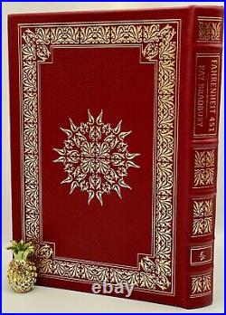 Easton Press FAHRENHEIT 451 Collectors LIMITED Edition LEATHERBOUND Book SCARCE